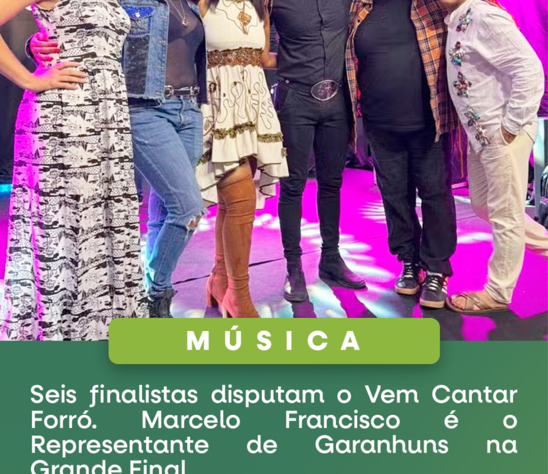 🎤🌵 Garanhuns na final do Vem Cantar Forró 2025!